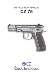 CZ 75 Instruction Manual