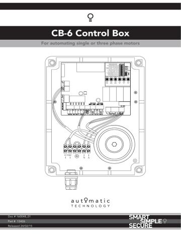Cb 6 Control Board Manual Manualzz