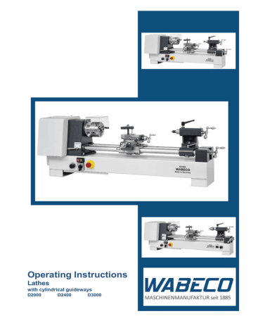 WABECO D2400 Operating Instructions Manual | Manualzz