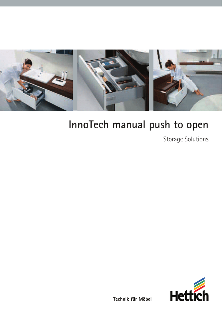 Bathroom Push To Open Drawers Instead Of Cupboards For A More