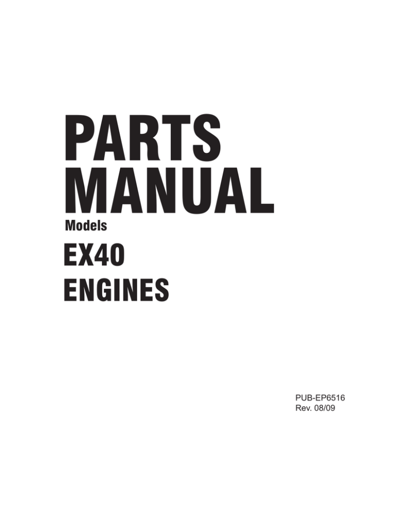 subaru ex40 parts