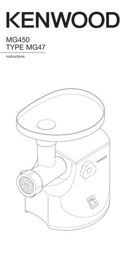 kenwood mg450 meat grinder
