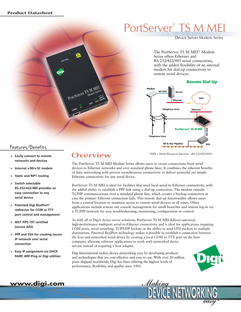 Portserver Ts M Mei Manualzz