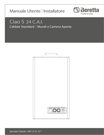 Beretta CIAO S 24 CAI Boiler Manuale del proprietario | Manualzz