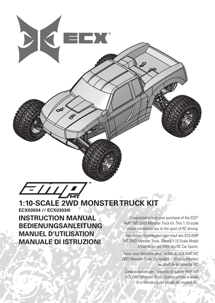 ecx amp monster truck