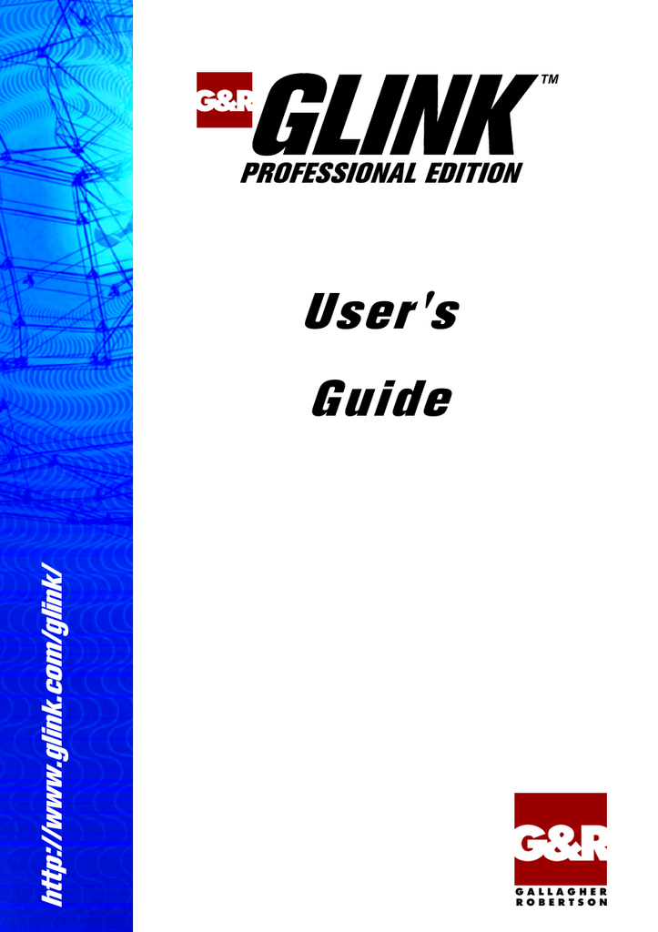 Glink User S Guide G Amp R Manualzz