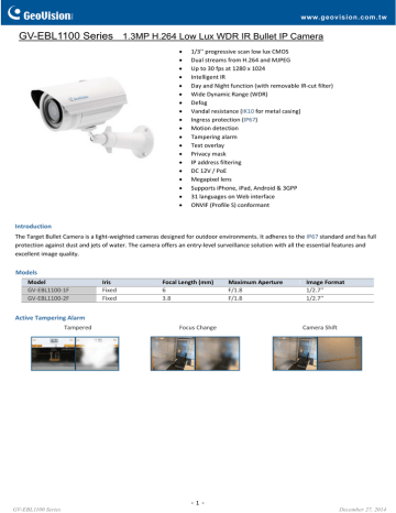 GV-EBL1100-2F Datasheet | Manualzz