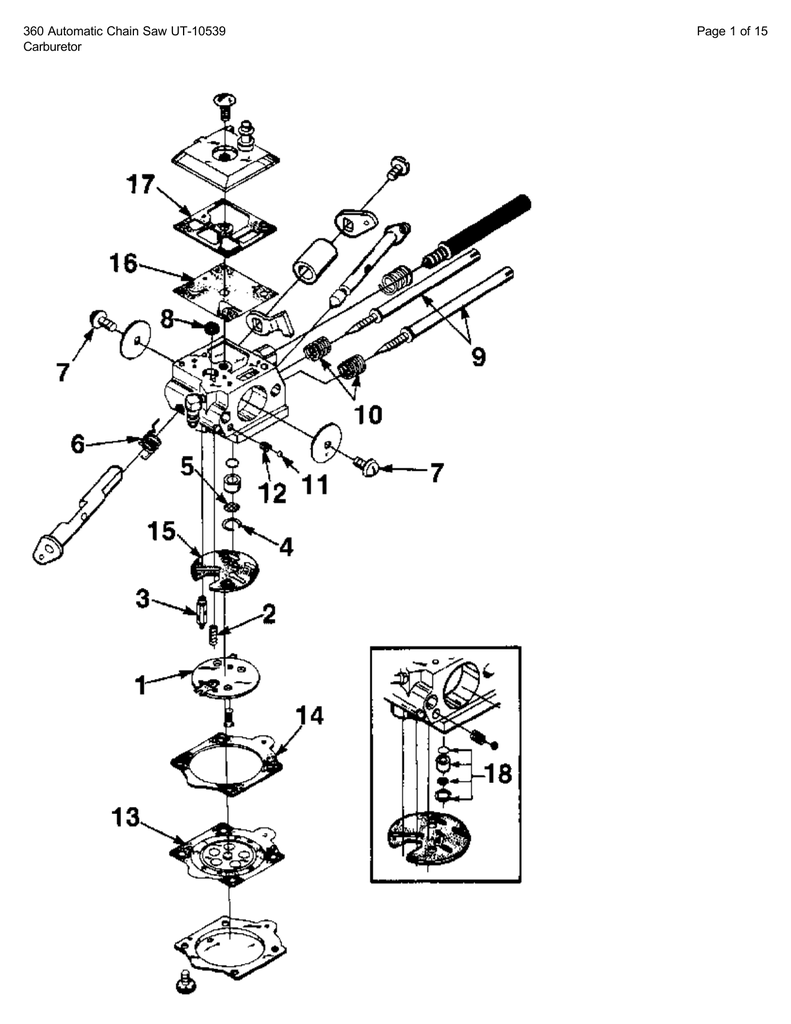 homelite super xl automatic parts manual