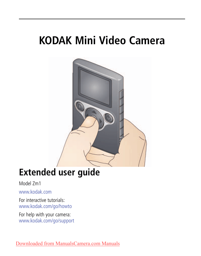 Mini guide. Kodak Mini zm1. User manual камера. Серая карта Кодак. User Guide