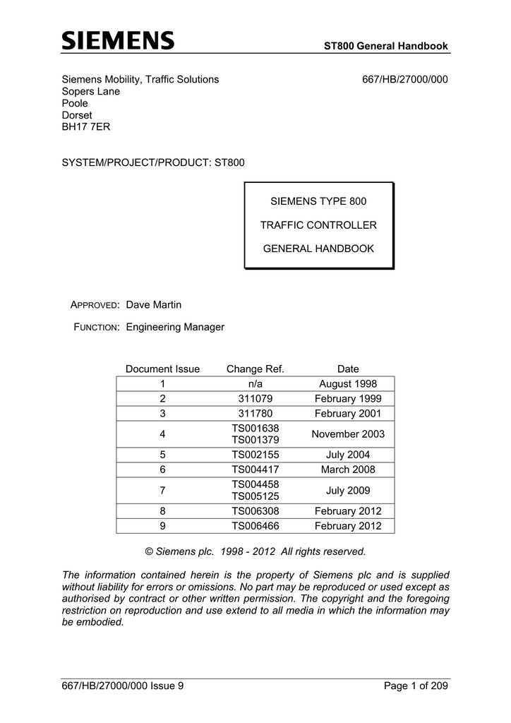 ST900 & ST750 HANDSET HANDBOOK - Siemens