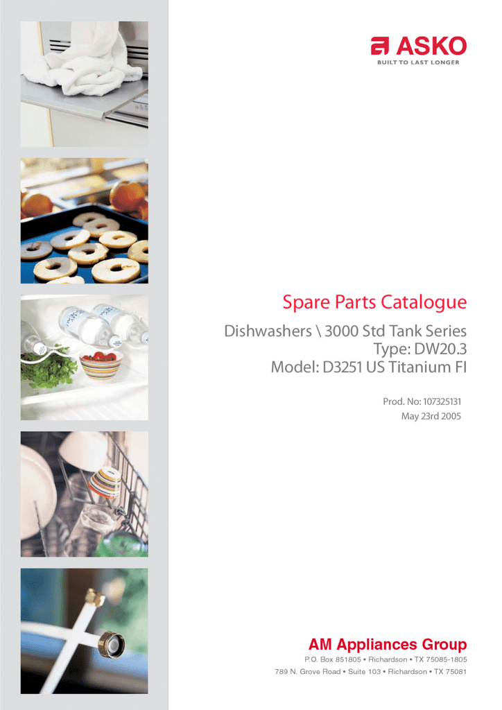 Major Appliances ASKO Dishwasher D3251 Start Switch 8073782 Home