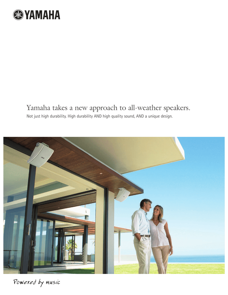 yamaha all weather speakers