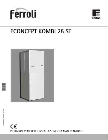 ECONCEPT KOMBI 25 ST | Manuale Del Proprietario | FERROLI Manuale Uso ...