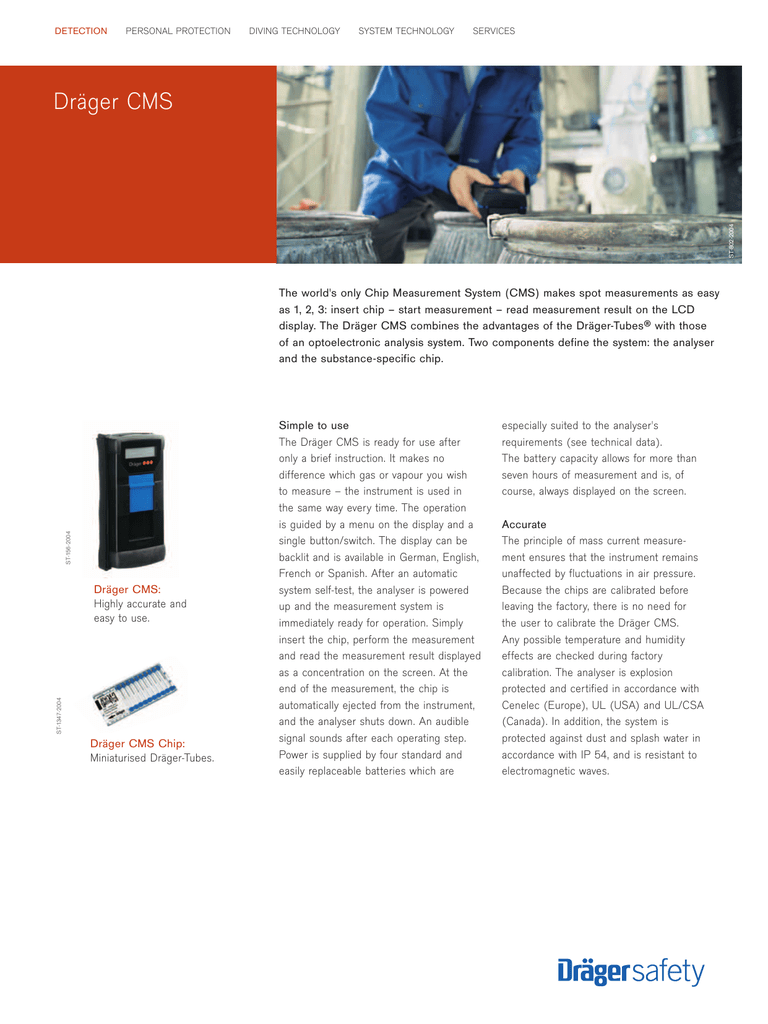 User Manual For Drager Cms