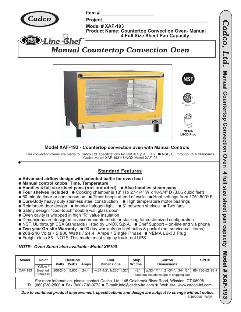 Cadco Ltd Manualzz