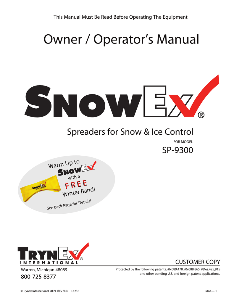 Snowex Salt Spreader Wiring Diagram