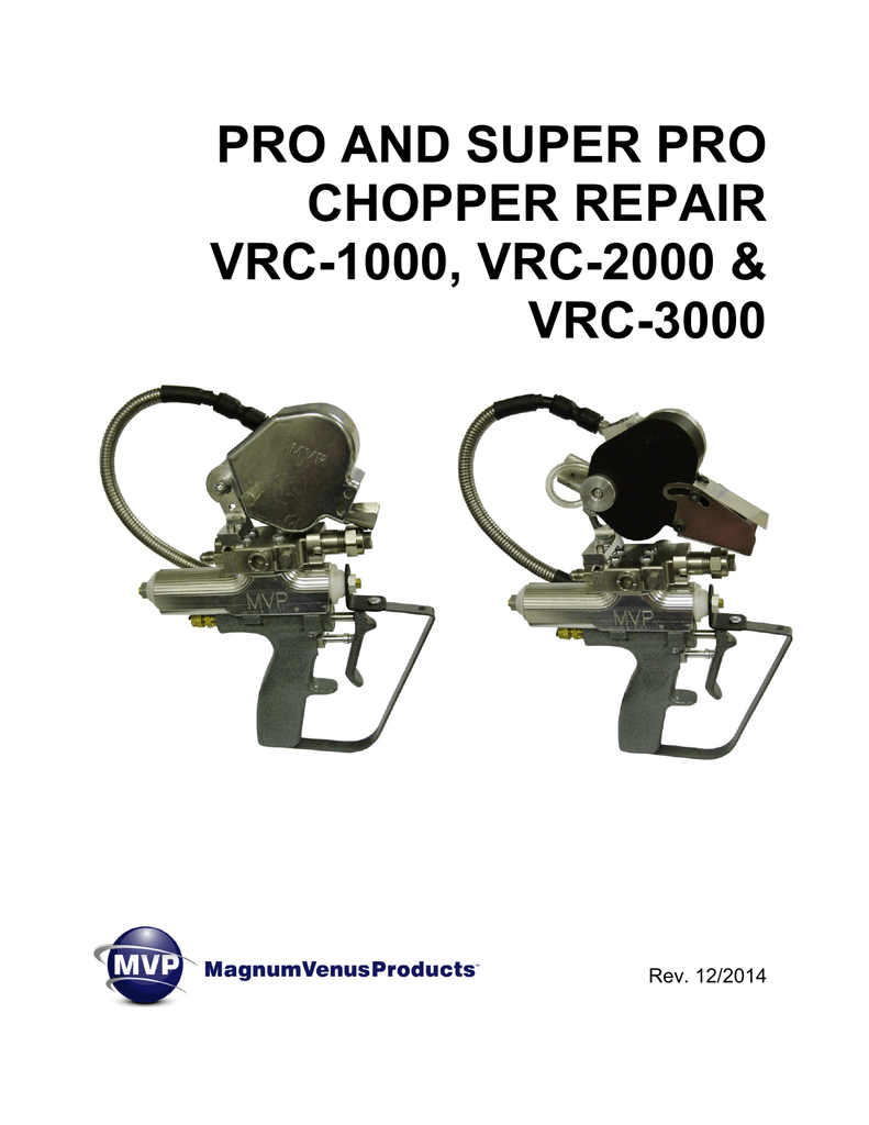 Pro Super Pro Chopper Manual VRCXXX Manualzz