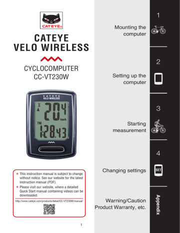 cateye vt230w