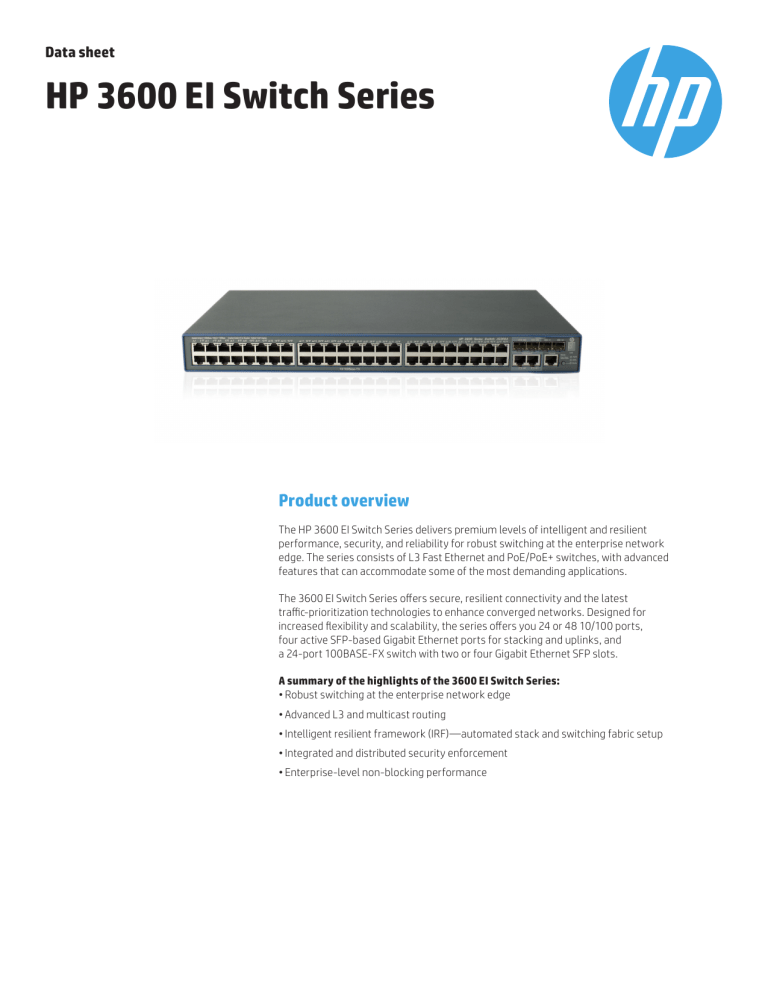 hp 3600 series