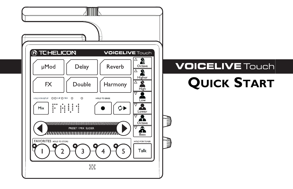 Helicon voicelive touch