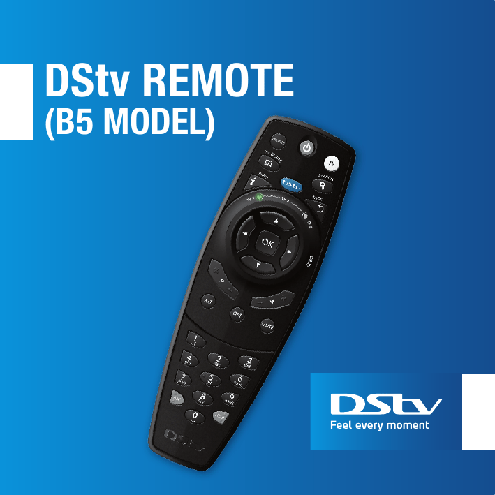 DStv B5 Remote quick quide | Manualzz