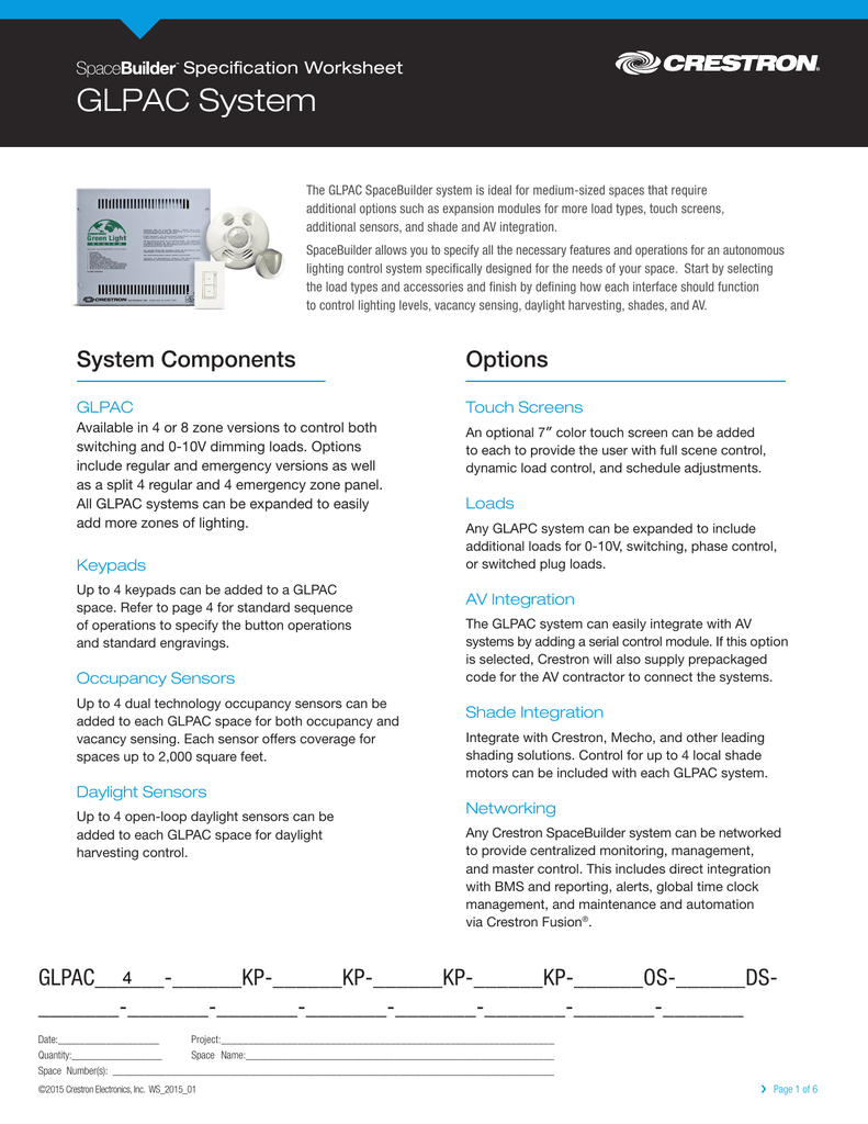 Open Interactive Specification Worksheet Manualzz