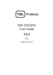 TSL Products NIX ENGINE User Guide V5.3