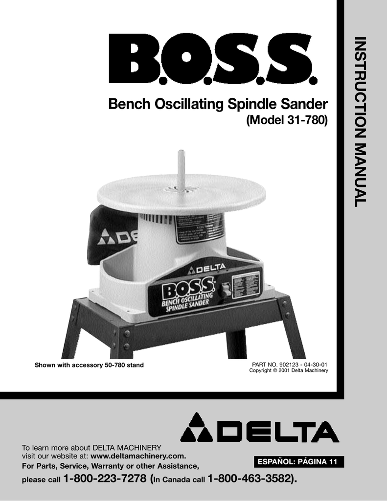 delta oscillating spindle sander