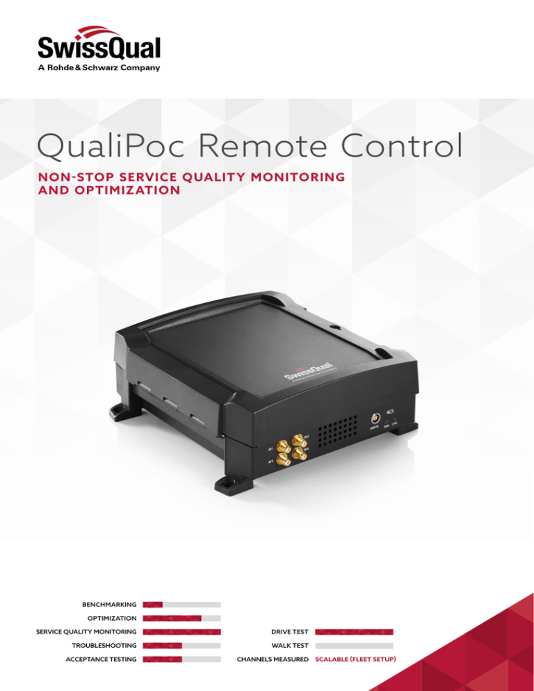 QualiPoc Remote Control | Manualzz