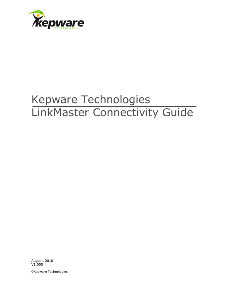 LinkMaster Connectivity Guide Manualzz