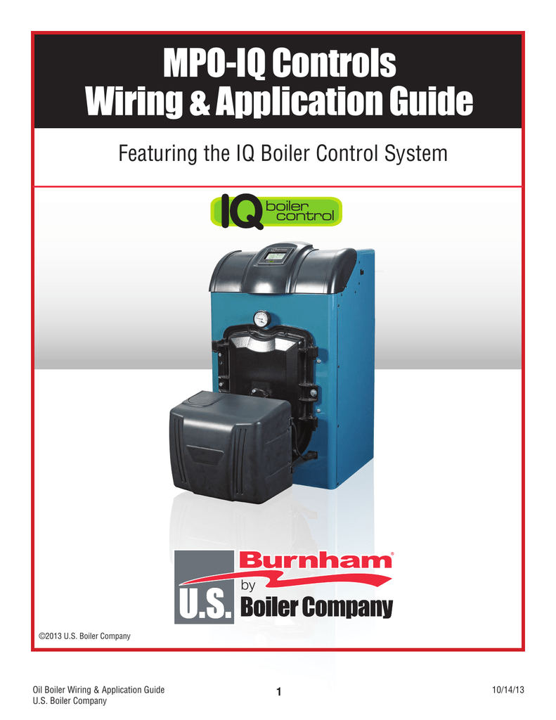 Burnham MPO-IQ Controls Wiring Application Guide | Manualzz