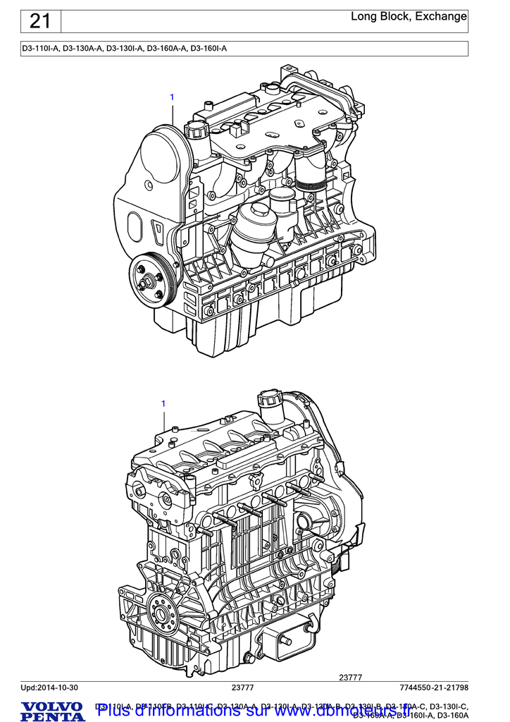 8642162 Volvo Moteur Capot Caoutchoucs X 2