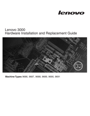Lenovo 3000 7817 Hardware Installation And Replacement Manual | Manualzz