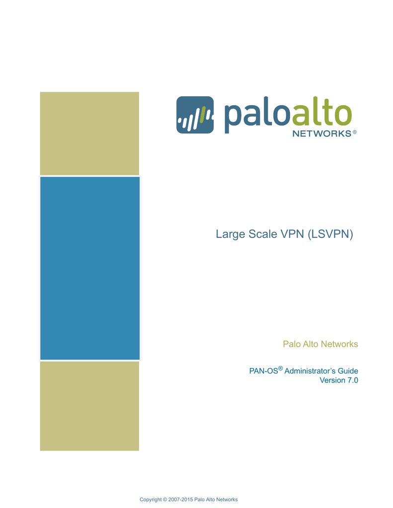 palo alto networks vpn failover