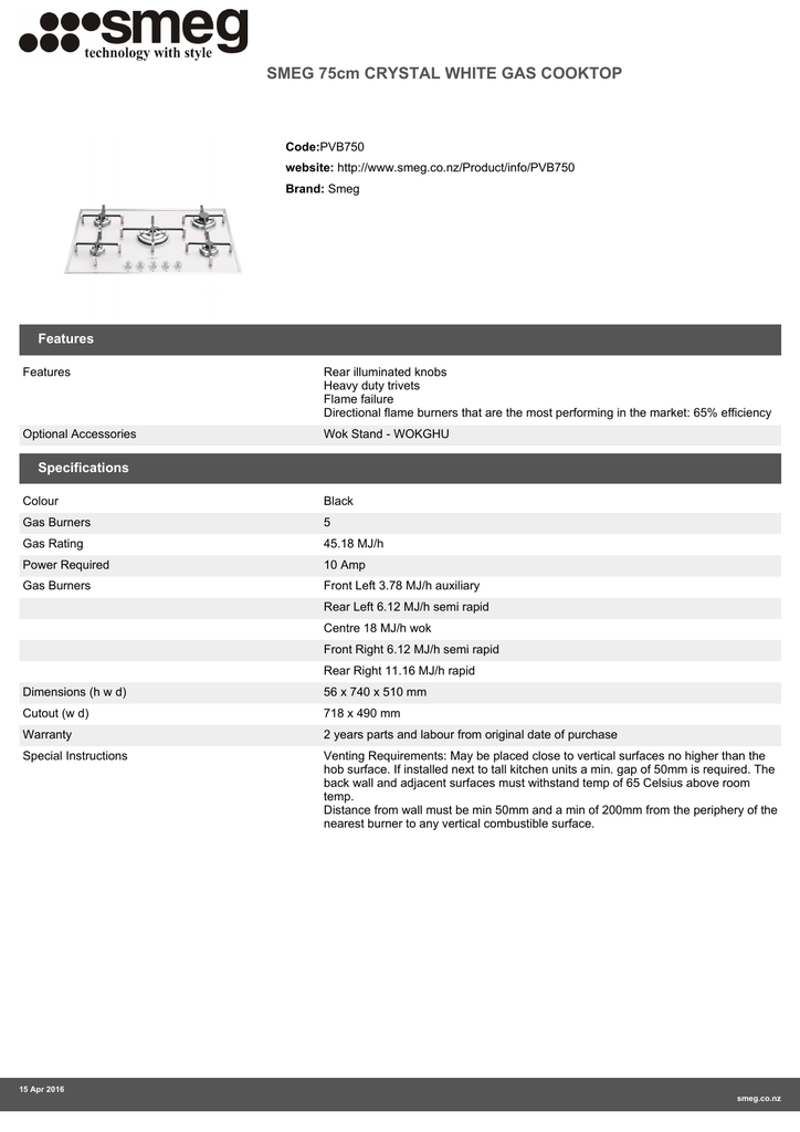 Smeg Gas Hob Parts Nz Reviewmotors.co