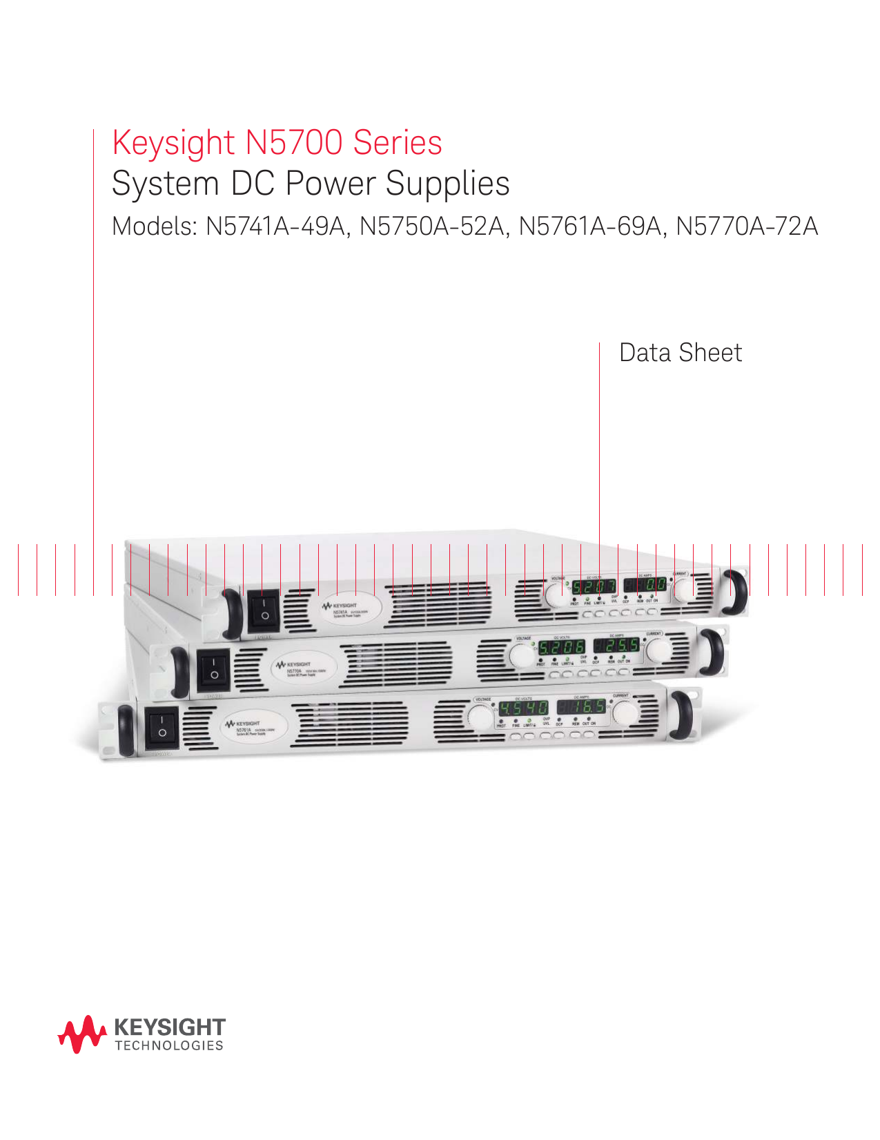 NEW HP/Agilent/Keysight N5772A DC Bench Power Supply 600 V/2.6 A/1560 W 