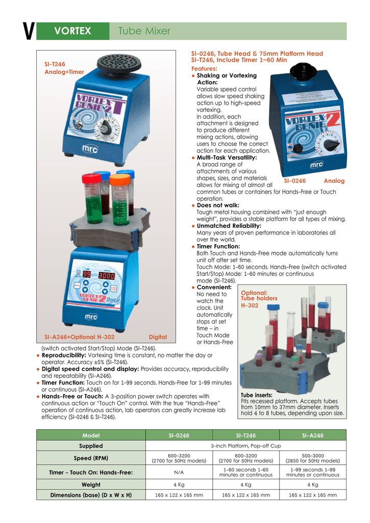 Scientific Industries 504003900 Recessed Platform for VortexGenie 2