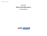 Royce Field Site Source 4610 Operational Manual