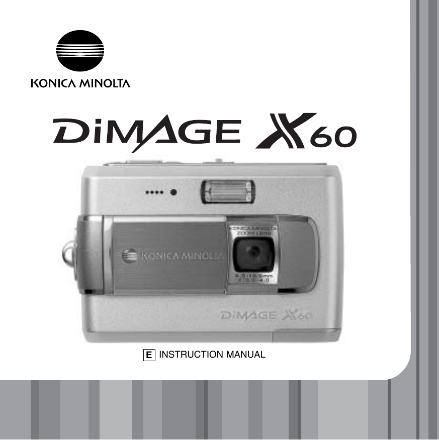 Konica Minolta Dimage X60 Instruction manual Manualzz