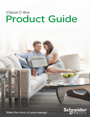Product Guide Clipsal C Bus Make The Most Of Your Energy Sm Manualzz