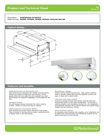 robinhood vento rangehood
