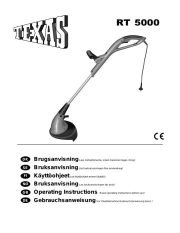RT 5000 Brugsanvisning Bruksanvisning | Manualzz