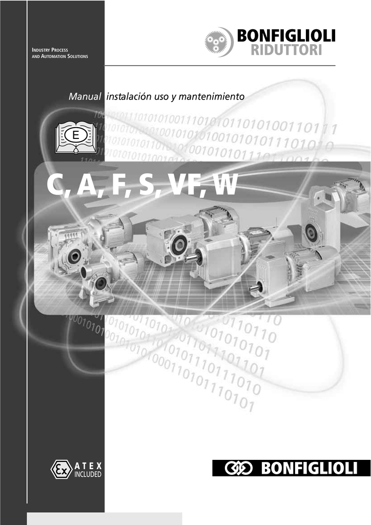 Bonfiglioli vf 62//fc sinfin I = 10 engranajes engranajes motor Gearbox