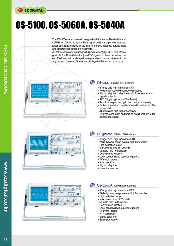 Os 5100 Os 5060a Os 5040a Manualzz