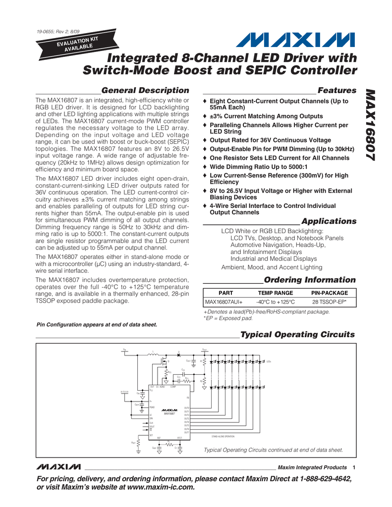 Drivers maxim integrated products reviews Drivers maxim integrated products reviews