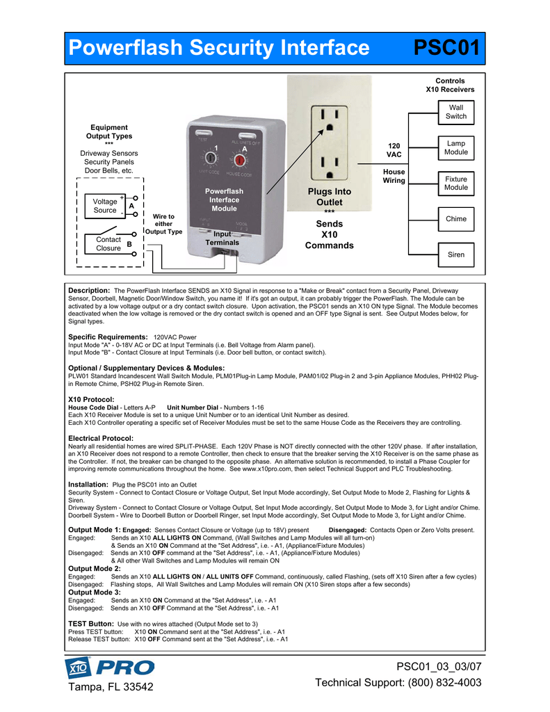 SC546a Plug In Remote Chime –