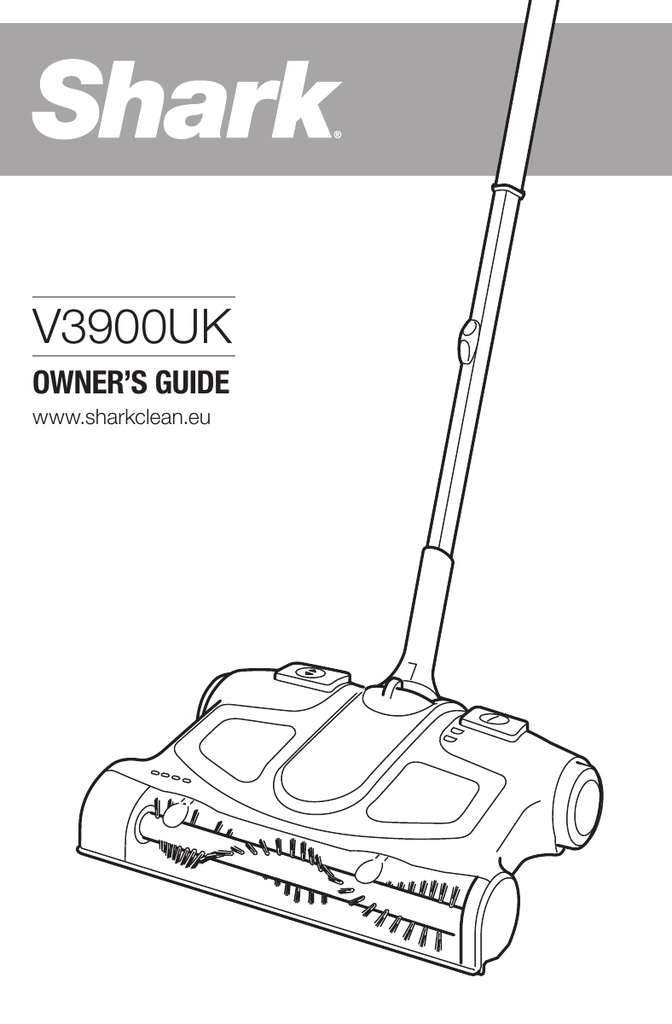 Shark Rechargeable Cordless Sweep Instructions Manualzz