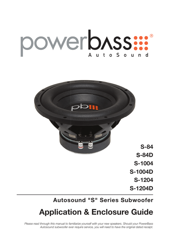 powerbass sub and amp combo