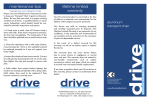 Drive Transport Chair ATC BL User Manual