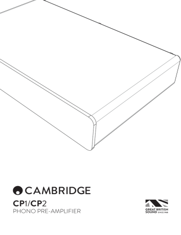 CAMBRIDGE CP1 User manual | Manualzz